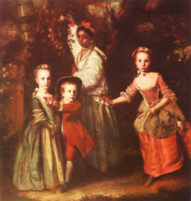 Sir Joshua Reynolds The Children of Edward Hollen Cruttenden Spain oil painting art